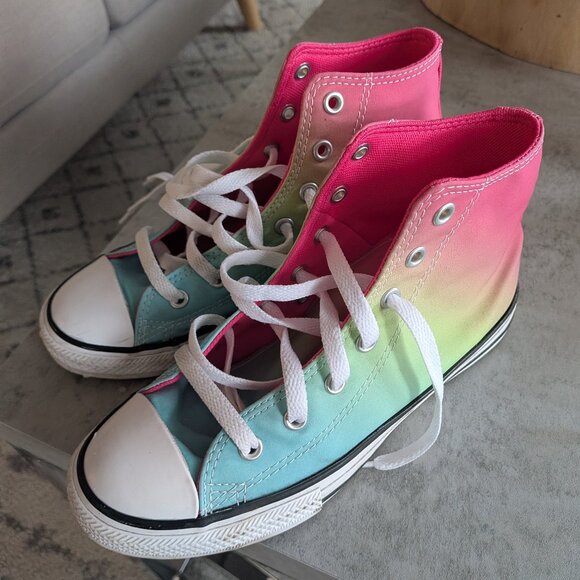 Converse Chuck Taylor All Star Bright Ombre Girls shoes - Picture 2 of 7